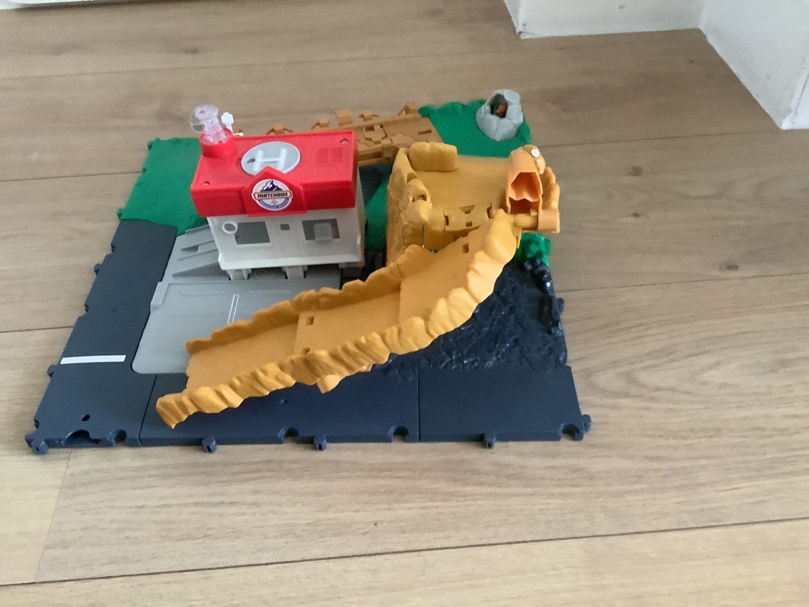 Matchbox action drivers canyon adventure set., Ophalen of Verzenden, Gebruikt