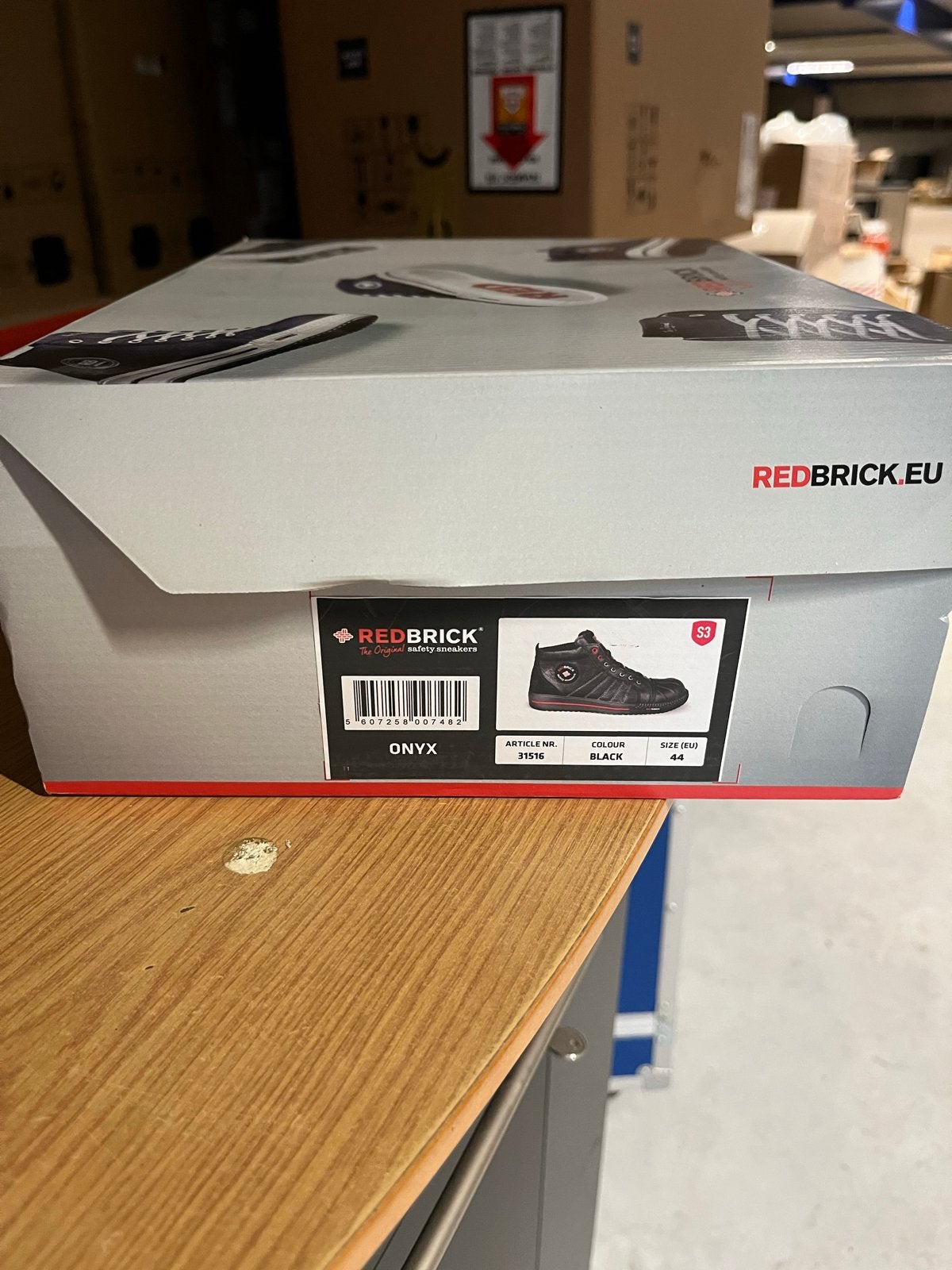 Nieuwe Redbrick Onyx S3 Werkschoen Hoog - Maat 44 / 3 paar, Ophalen of Verzenden, Nieuw
