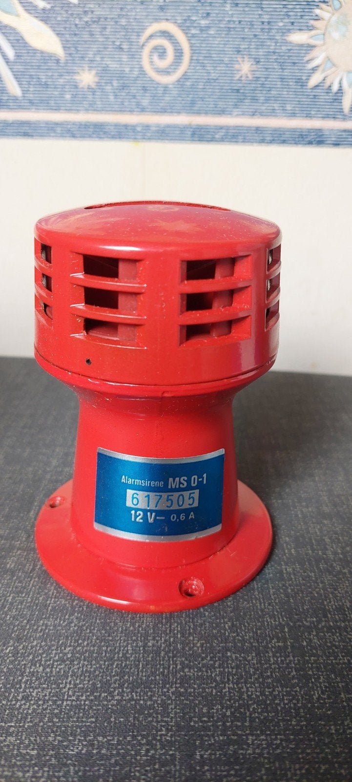 sirene alarm motorsirene MS 0-1 12V - Nieuw in doos 12volt, Ophalen of Verzenden, Nieuw