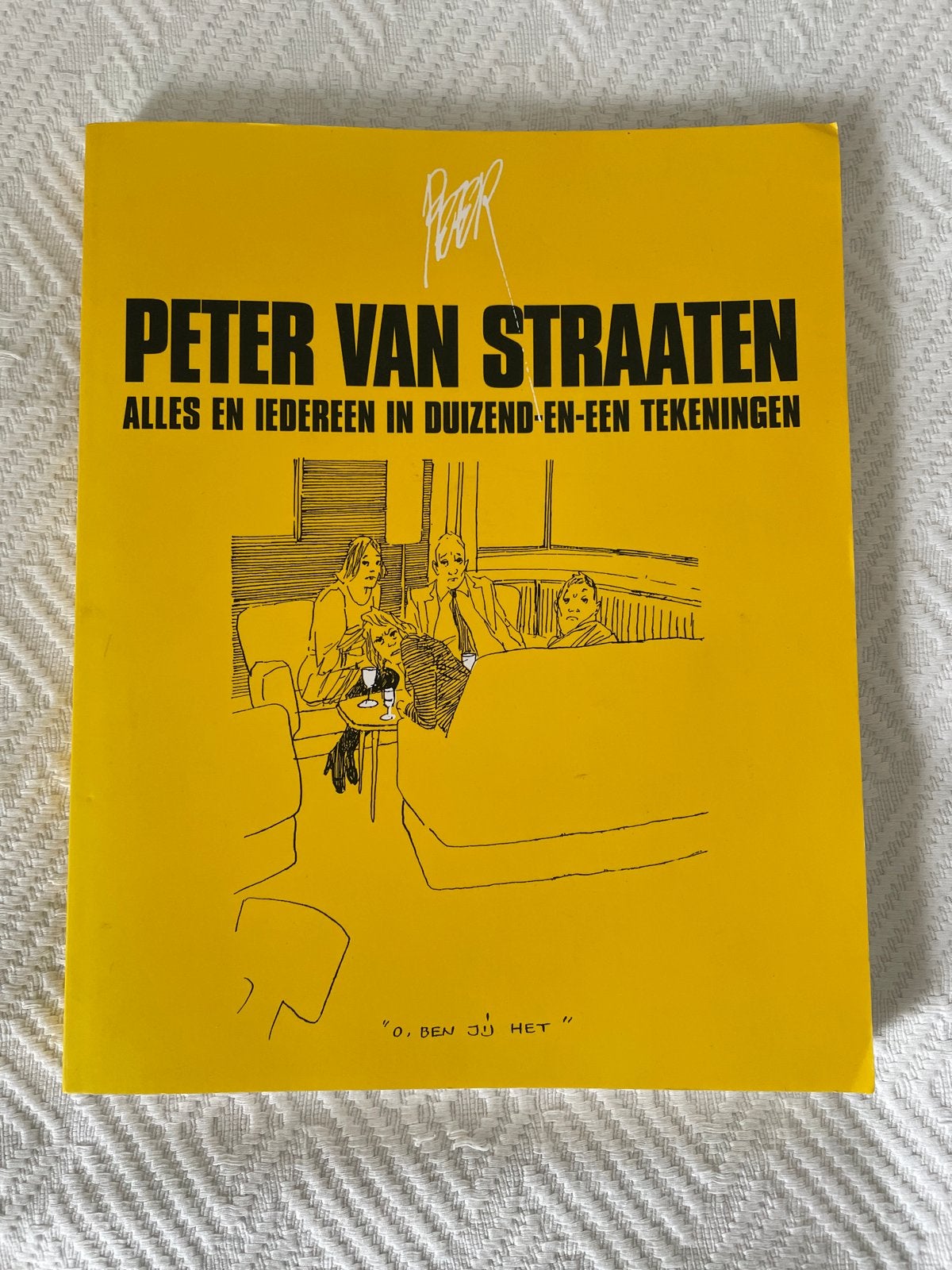 Peter van Straaten - Alles en iedereen in duizend-en-een tek, Ophalen of Verzenden, Gelezen, Nederland