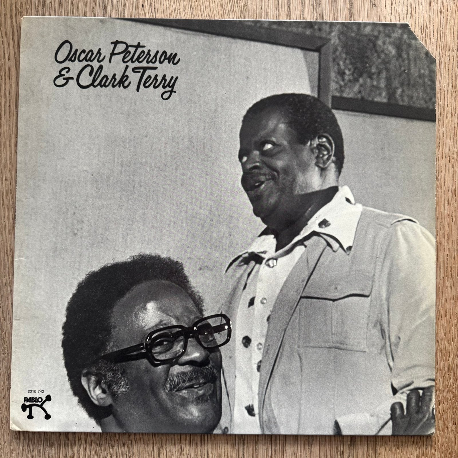 Oscar Peterson & Clark Terry LP Vinyl 1975 Jazz Germany, LP, Gebruikt, Fotohoes, Ophalen of Verzenden