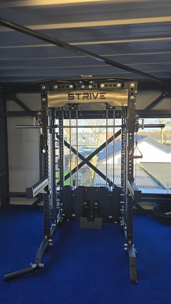 Grote Smith Machine Nieuw met Weightstack 90kg per kant, Verkoop@destaca.nl, Nieuw, Strive, Ouderijksweg 121 B