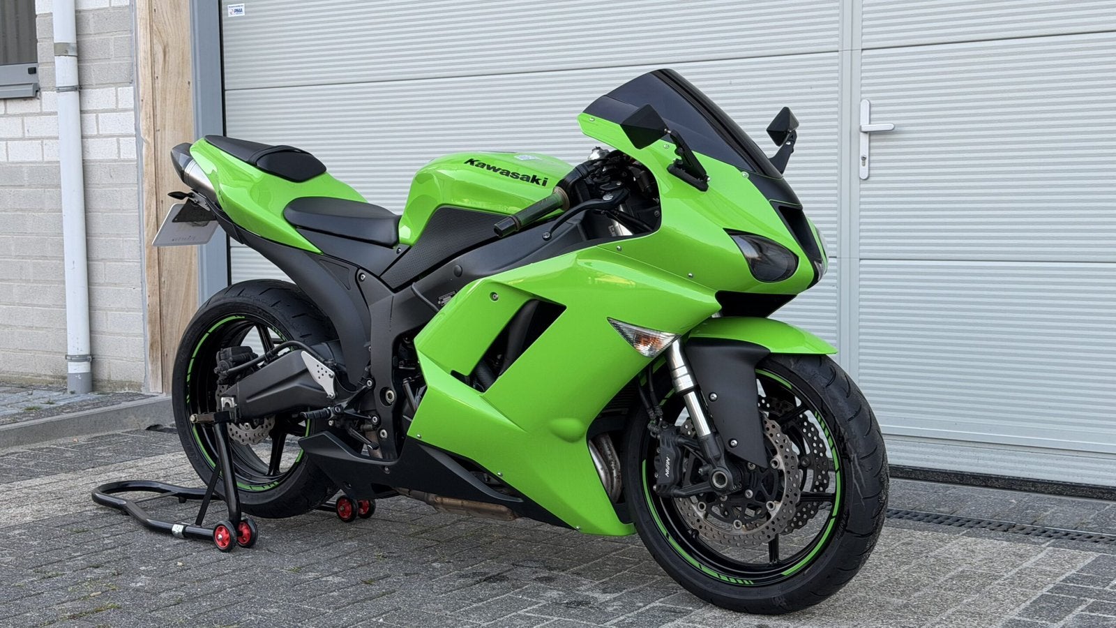 Kawasaki ZX6R 35KW, Motoren, Ophalen, Gebruikt