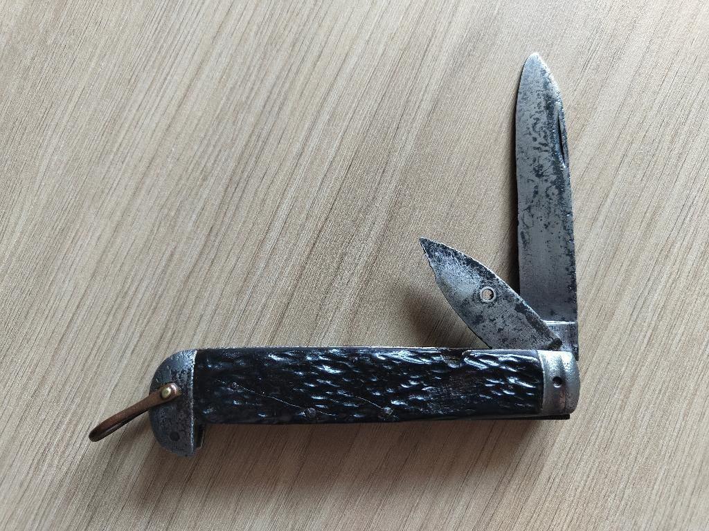Camillus Cutlery CO Rigging Knife - WW1 - 1915, Caravans en Kamperen, Kampeergereedschap, Gebruikt, Ophalen of Verzenden