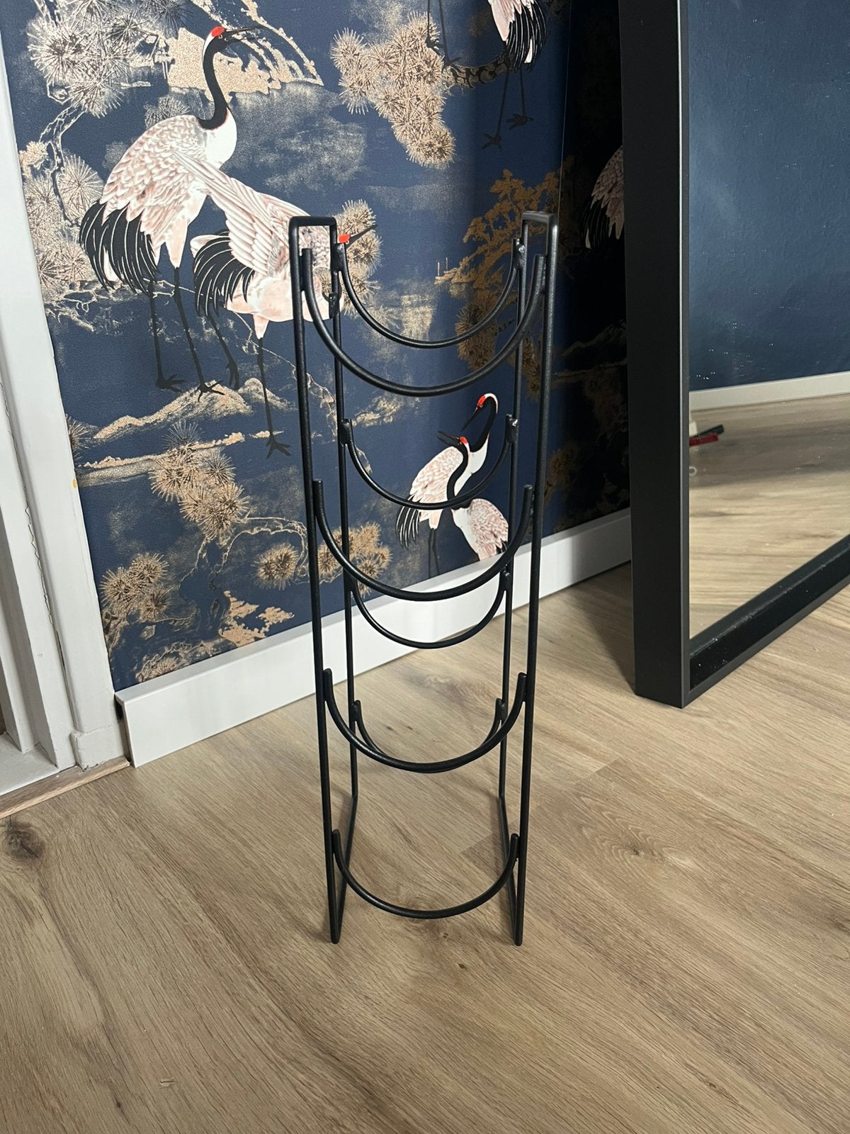 Wijnrek, Huis en Inrichting, Woonaccessoires | Wijnrekken, Ophalen, Gebruikt, Minder dan 5 flessen, Metaal