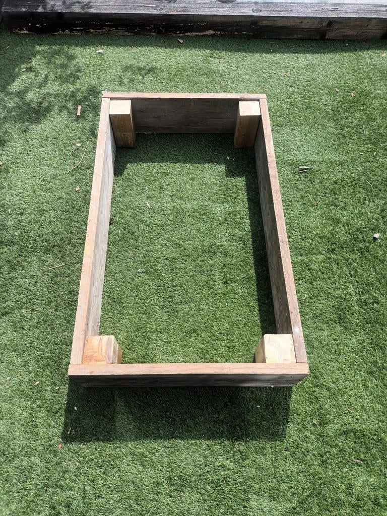 Moestuinbak steigerhout 109x63x20cm, Ophalen, Minder dan 30 cm, 100 cm of meer, Nieuw