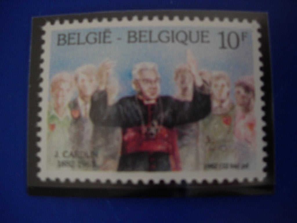 België 1982 Kardinaal Cardijn 1 zegel, Verzenden, Frankeerzegel, Postfris, Overig