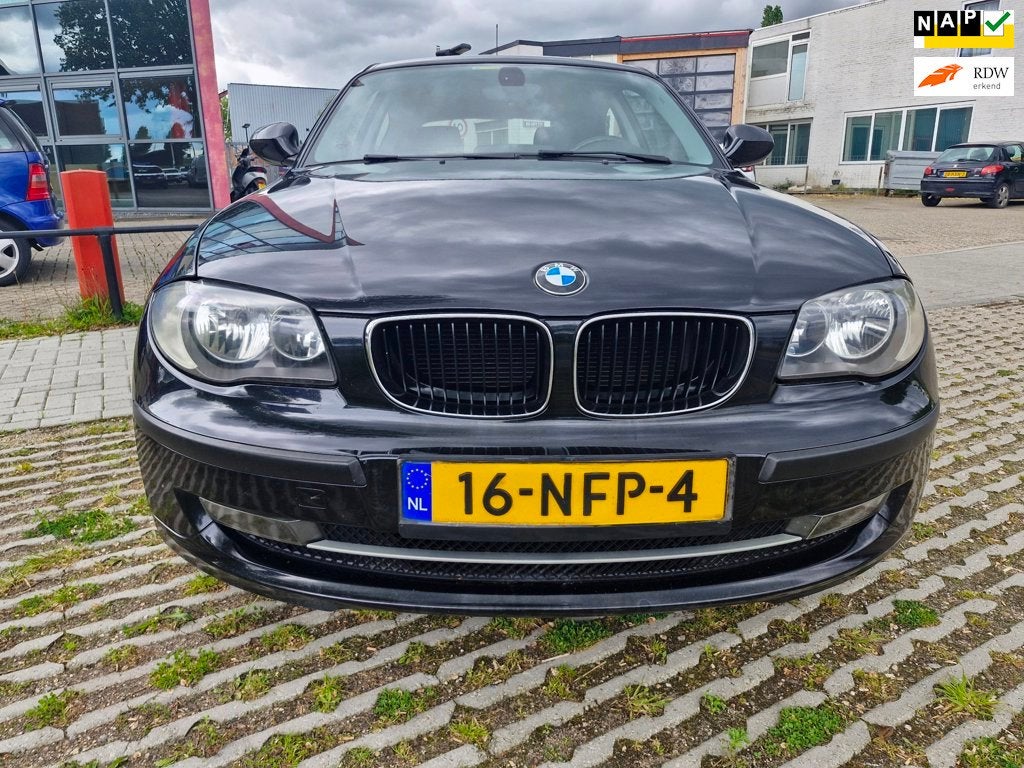 BMW 1-serie 118d Corporate Business Line Bj.2010 Kmst.335434, 1-Serie, Euro 5, Zwart, 4 cilinders