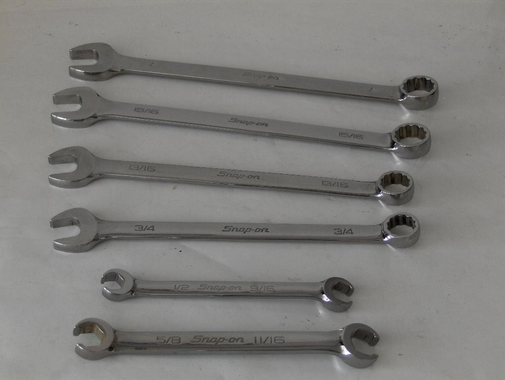 Snap-On S-K steek-ring sleutels engelse/fractional maten #96, Ophalen of Verzenden, Zo goed als nieuw