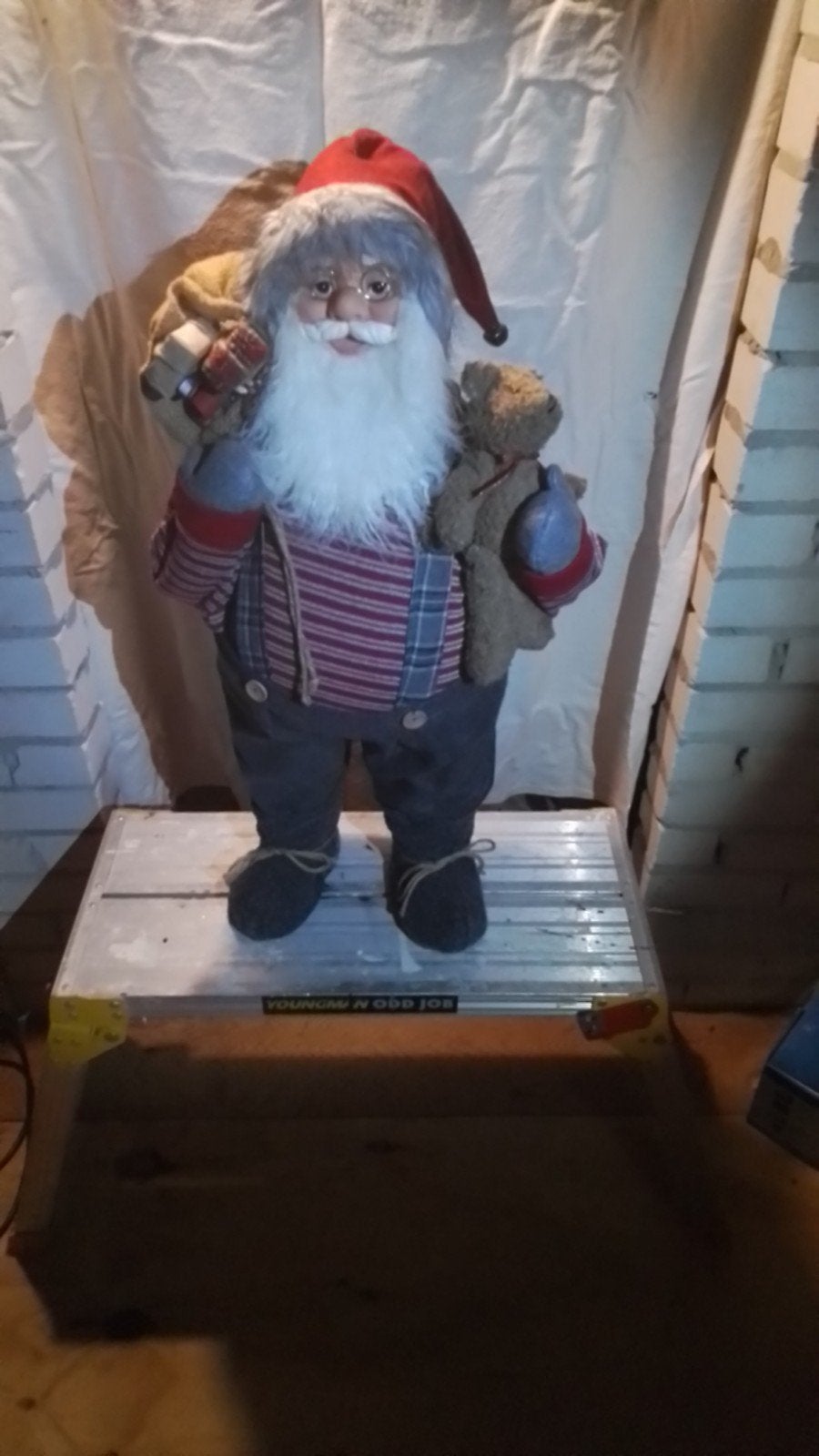 kerstman 80 cm hoog, Ophalen, Zo goed als nieuw