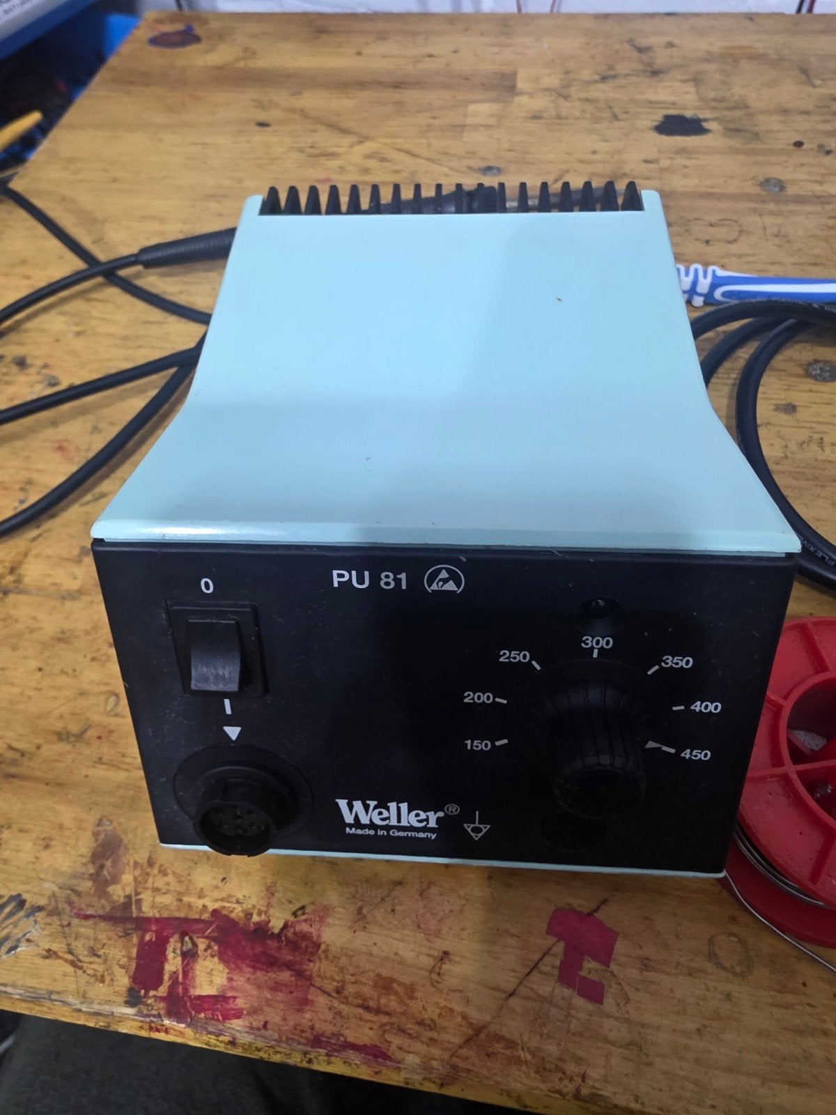 Weller PU 81 Soldeerstation met Soldeerbout en Accessoires, Ophalen of Verzenden, Gebruikt, Overige typen, Overige merken