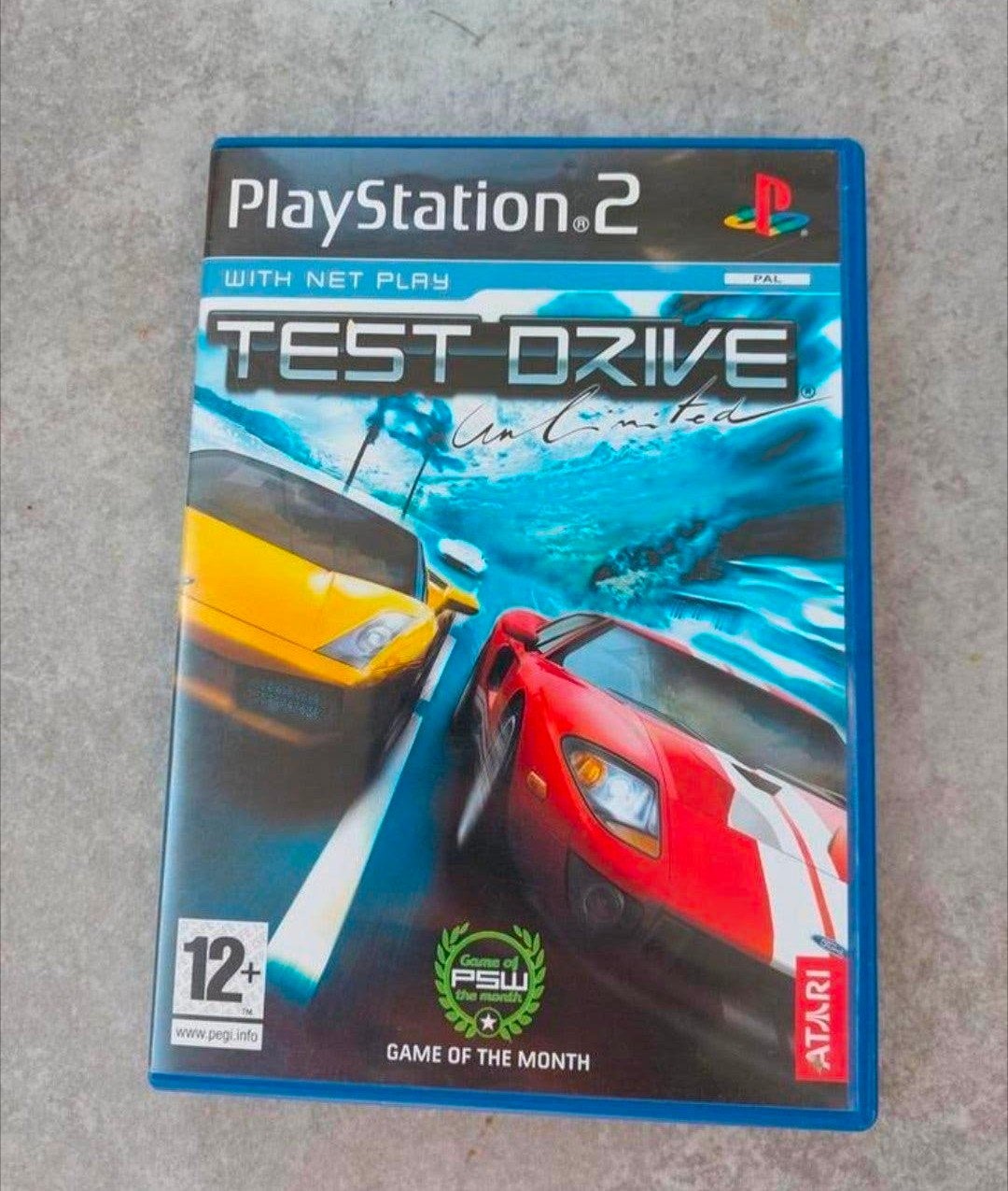 PS2 Test Drive + FIFA Street 2 Playstation game spel PS 2, Spelcomputers en Games, Games | Sony PlayStation 2, 1 speler, Ophalen of Verzenden
