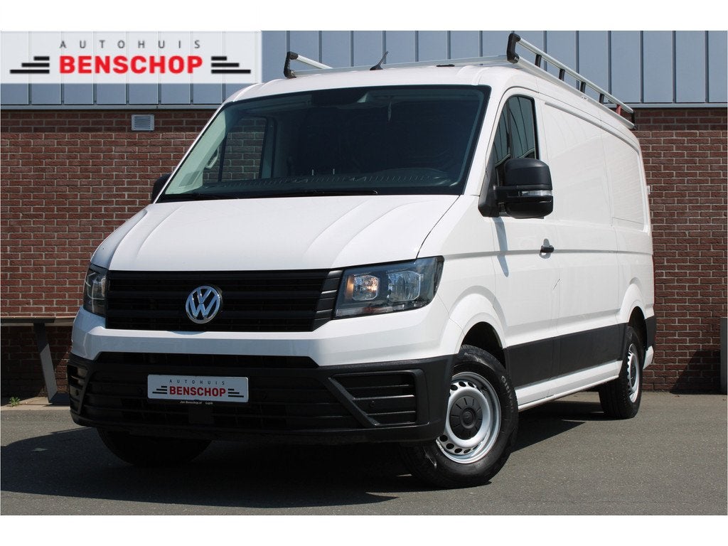 Volkswagen Crafter 35 2.0 TDI 140PK L3H2 |TREKHAAK|IMPERIAAL, Voorwielaandrijving, Stof, Gebruikt, 4 cilinders