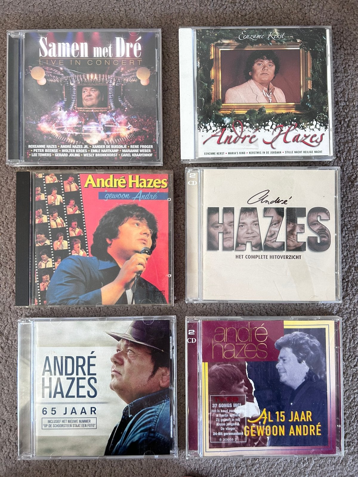 Samen met Dré Live in Concert CD andre hazes kerst, Ophalen of Verzenden, Zo goed als nieuw, Levenslied of Smartlap, Live-album