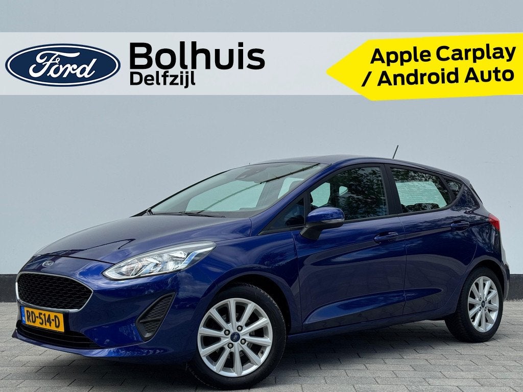 Ford Fiesta 1.1 Trend | Apple Carplay & Android Auto | 16'', Stof, Blauw, 23 km/l, Origineel Nederlands