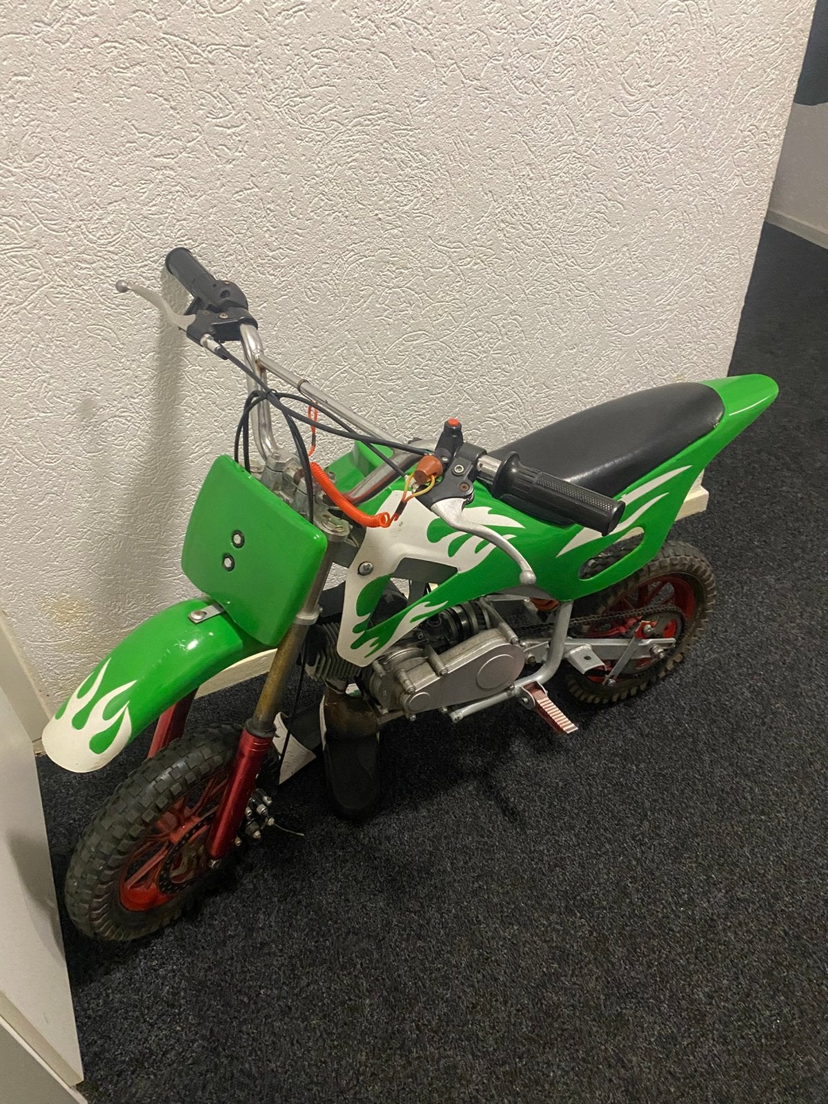 Mini pitbiike heel leuke, Ophalen, Zo goed als nieuw, Pitbike