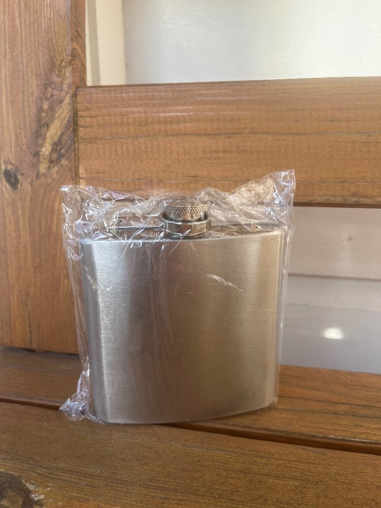 Stainless steel heupfles / zakfles NIEUW, Ophalen of Verzenden, Nieuw