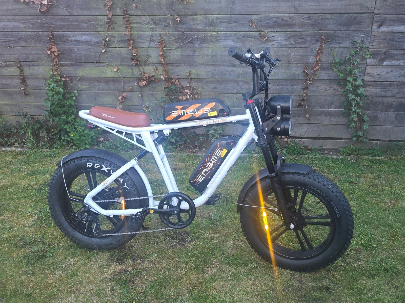 Fatbike m20 engwe, Gebruikt, 59 cm of meer, 50 km per accu of meer, Ophalen