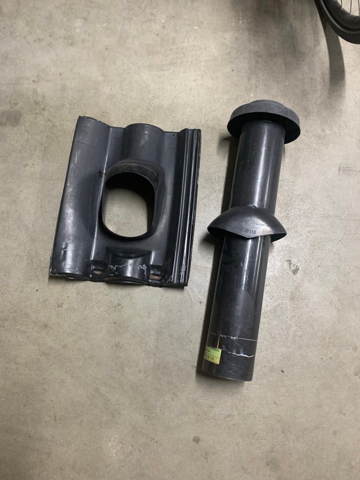 Dakdoorvoer ketel ventilatie Ø 110, Ophalen, Gebruikt, Ventilator