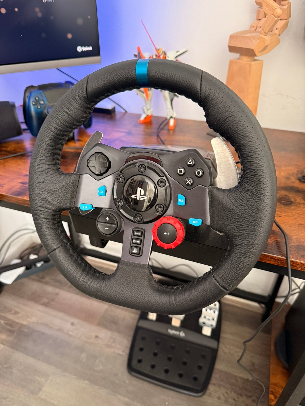 Logitech g29 stuur en pedalen, Ophalen, Zo goed als nieuw, PlayStation 3