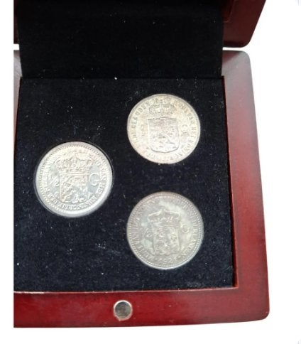 Nederland Muntset De Zilveren bloei van Wilhelmina, Setje, Zilver, Koningin Wilhelmina, Overige waardes