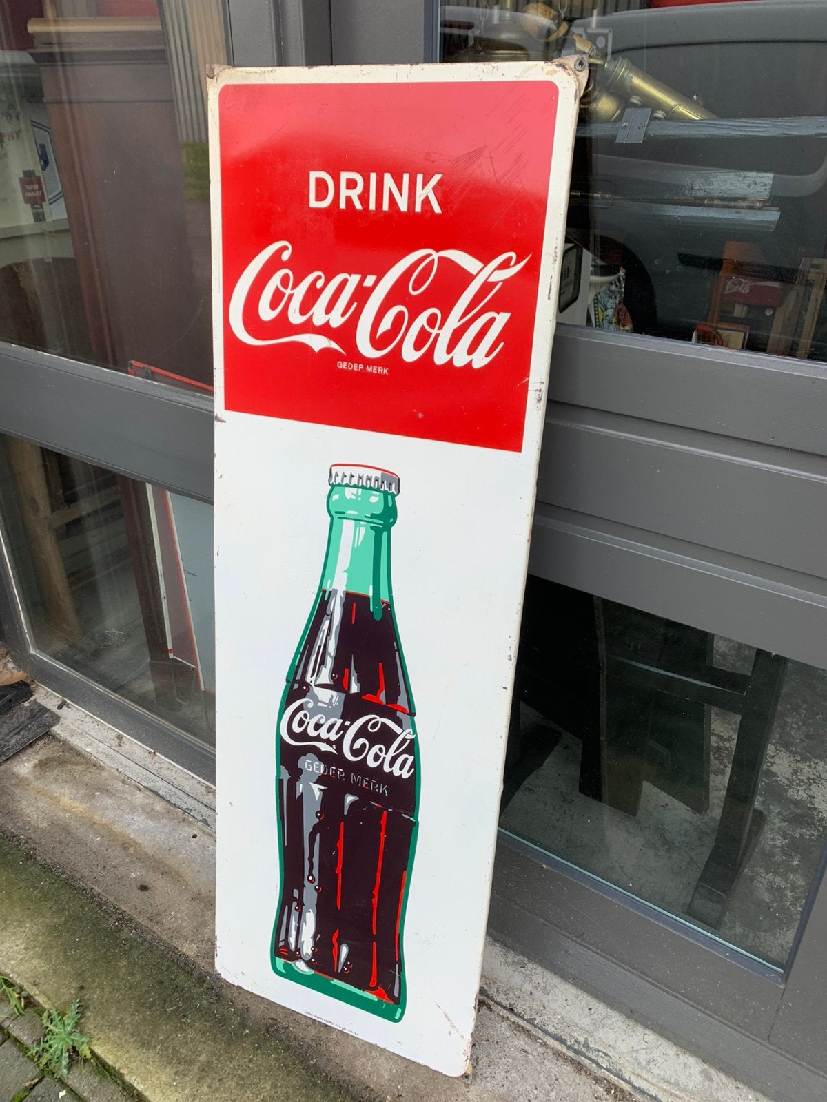 Reclame bord, Antiek en Kunst, Ophalen of Verzenden