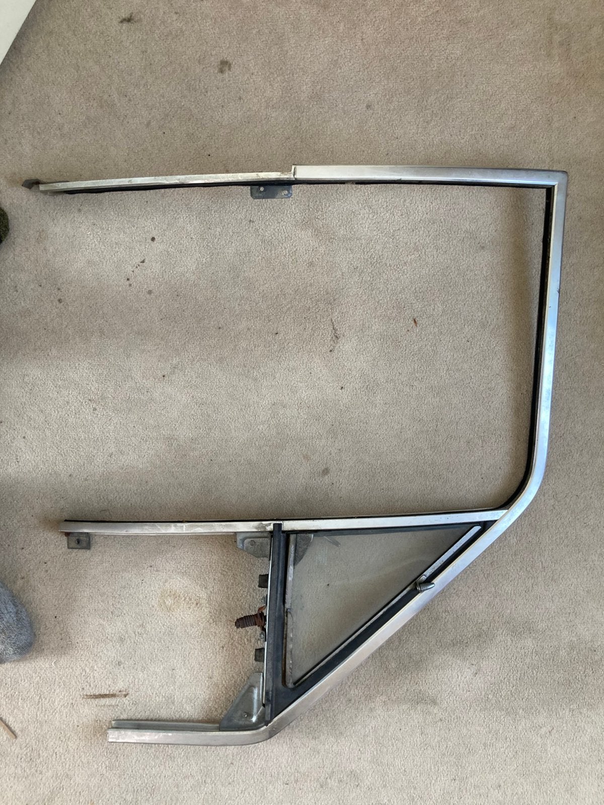 Opel c rekord, opel a commodore raamlijst deur, Ophalen of Verzenden, Voor, Opel, Deur