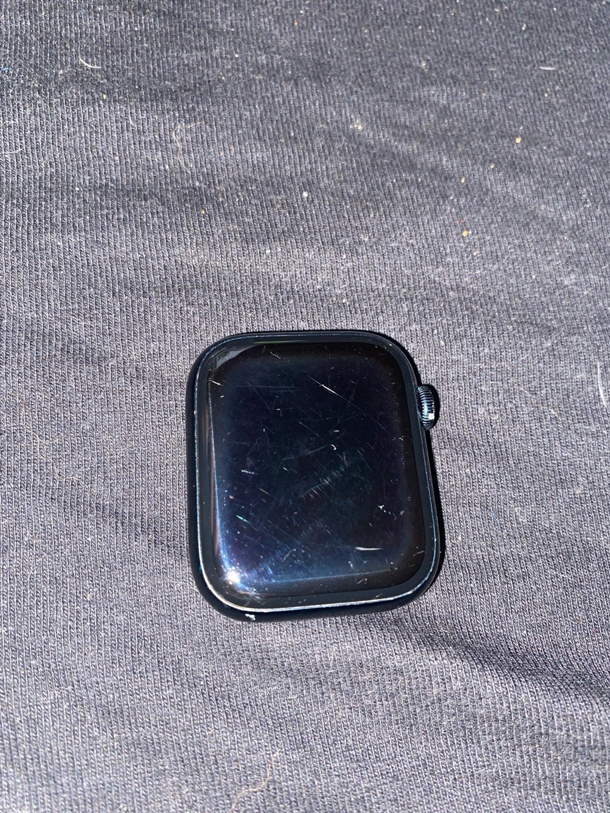 Apple Watch Series 8 45mm scherm zwart, Zwart, IOS, Ophalen of Verzenden, Waterdicht