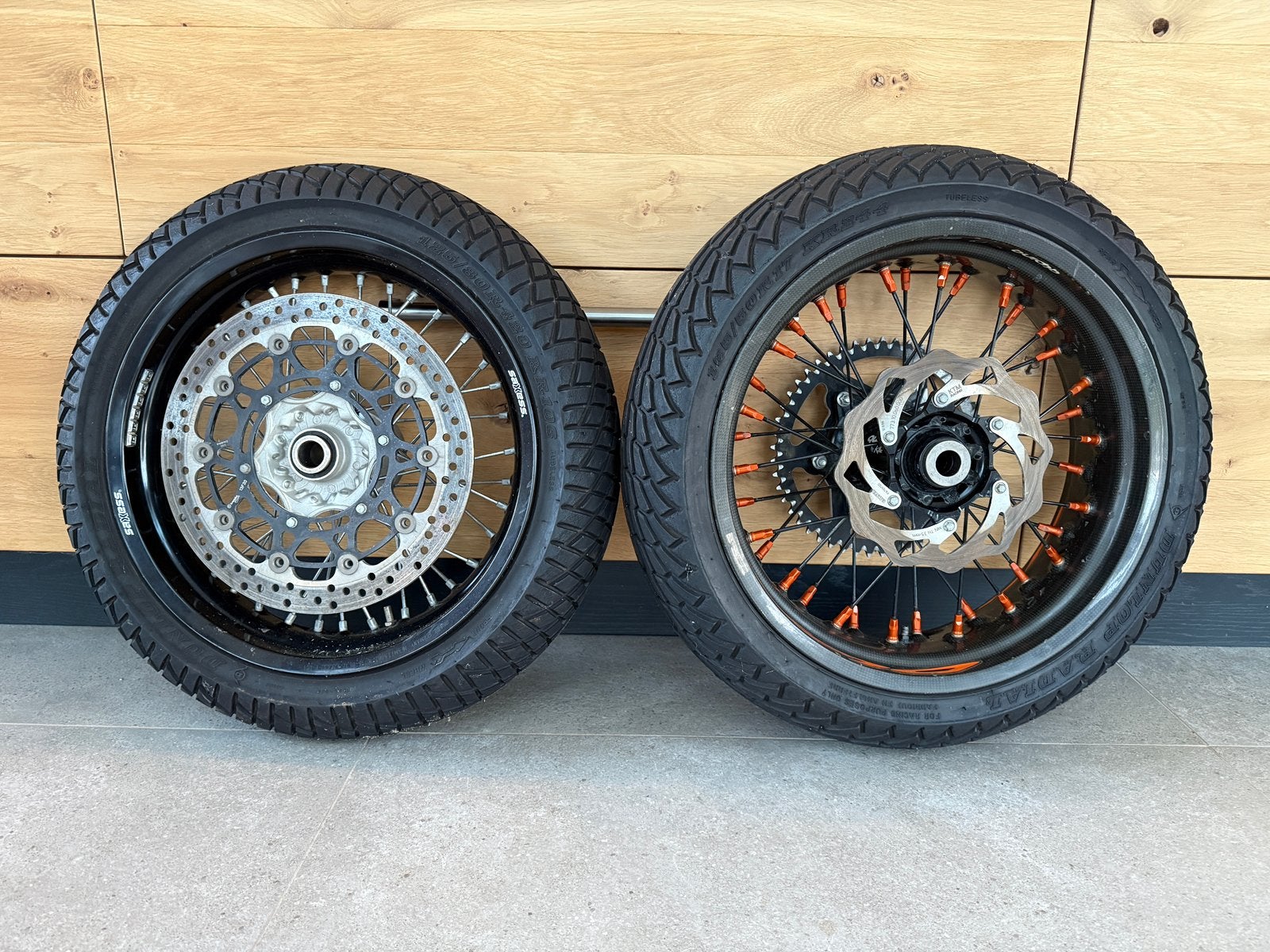 KTM supermoto wielen, Ophalen, Gebruikt
