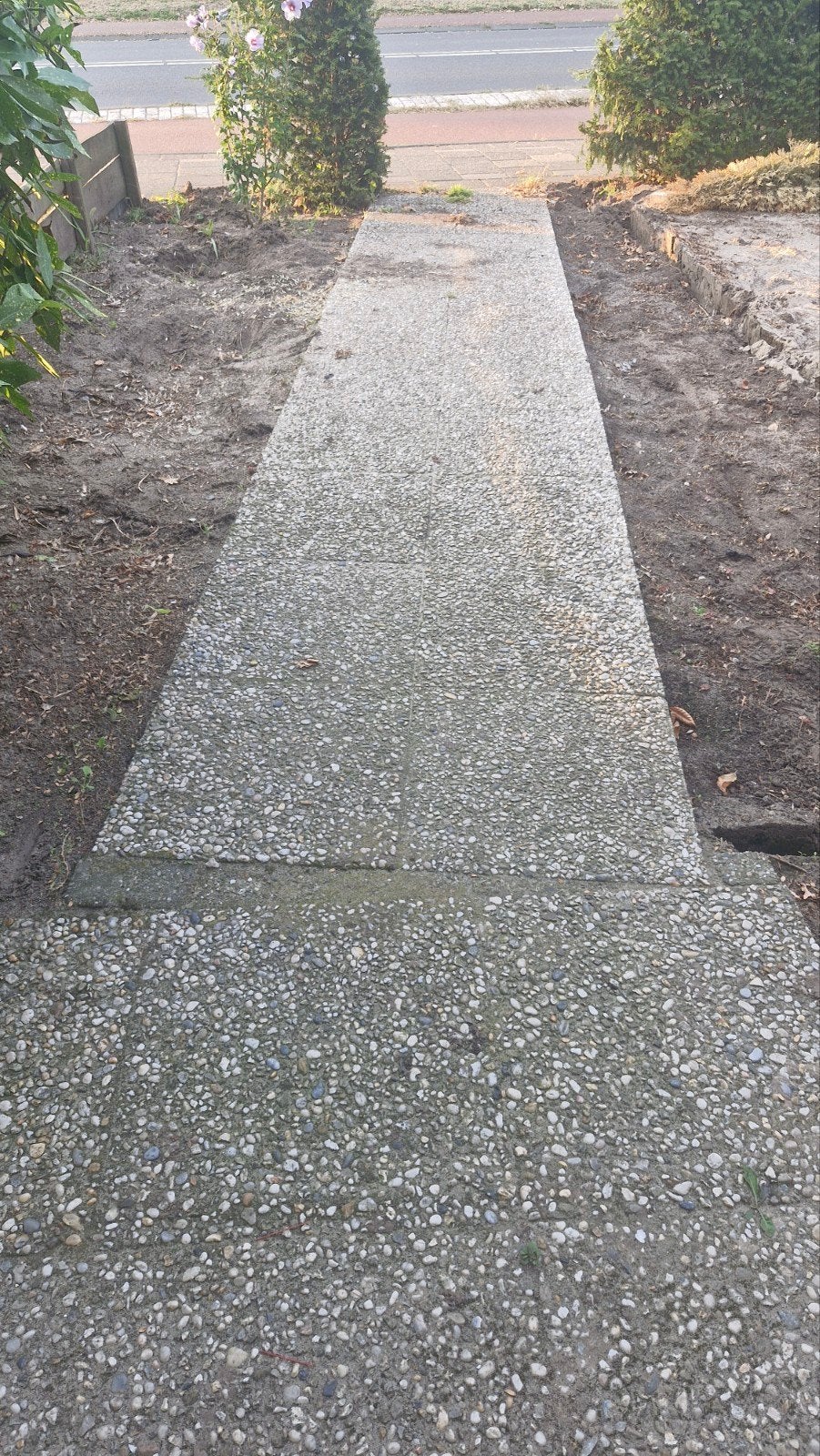 Robuuste 50x50cm tegels, Ophalen, Gebruikt, 10 m² of meer, Beton