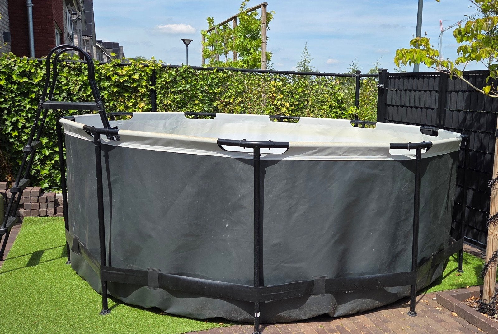 Gratis!!! Exit Zwembad 360x122cm met ladder (scheur), Tuin en Terras, Zwembaden, Ophalen