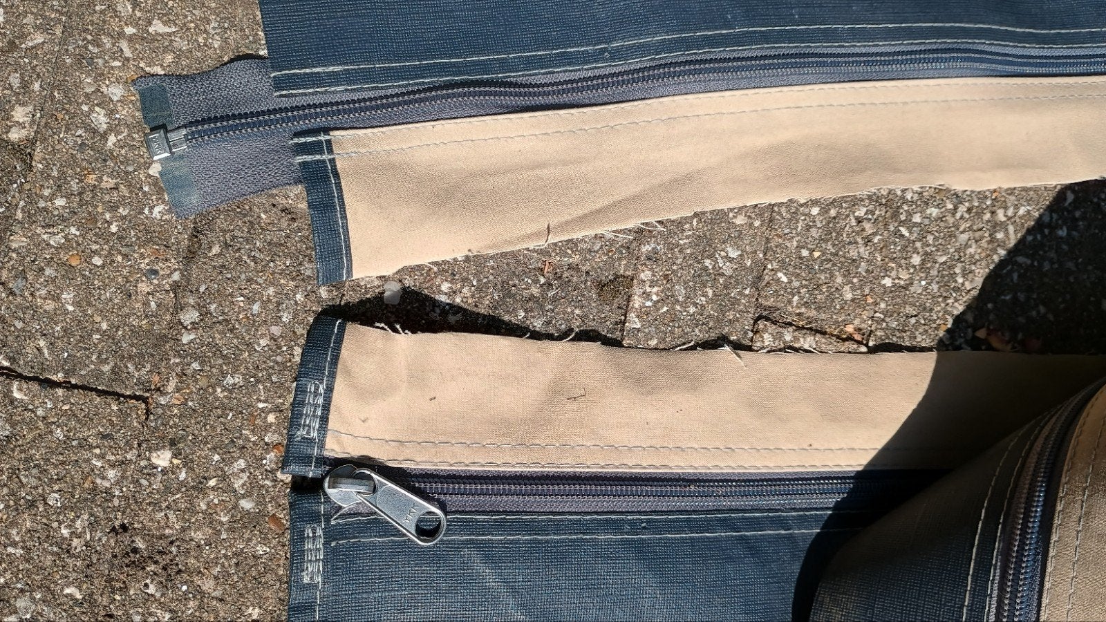 (TENT-) RITSEN, Ophalen of Verzenden, Gebruikt