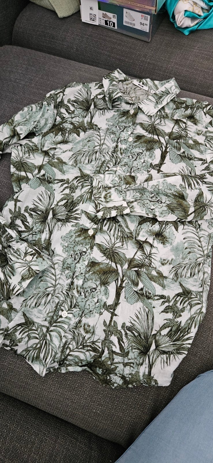 WE blouse met tropische print - lekker dun, Ophalen of Verzenden