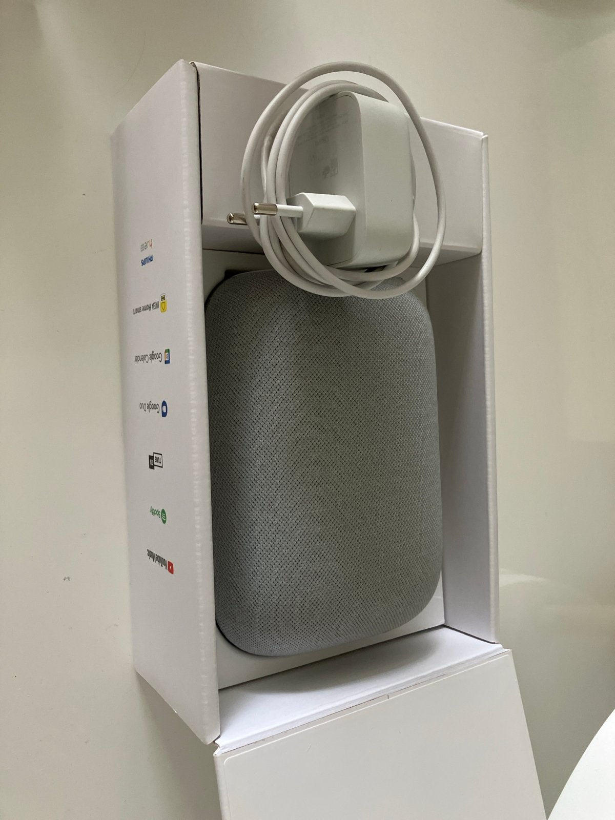 Google Nest Audio - Slimme Speaker (Nieuwstaat), Audio, Tv en Foto, Slimme speaker, Google, WiFi, Ophalen of Verzenden