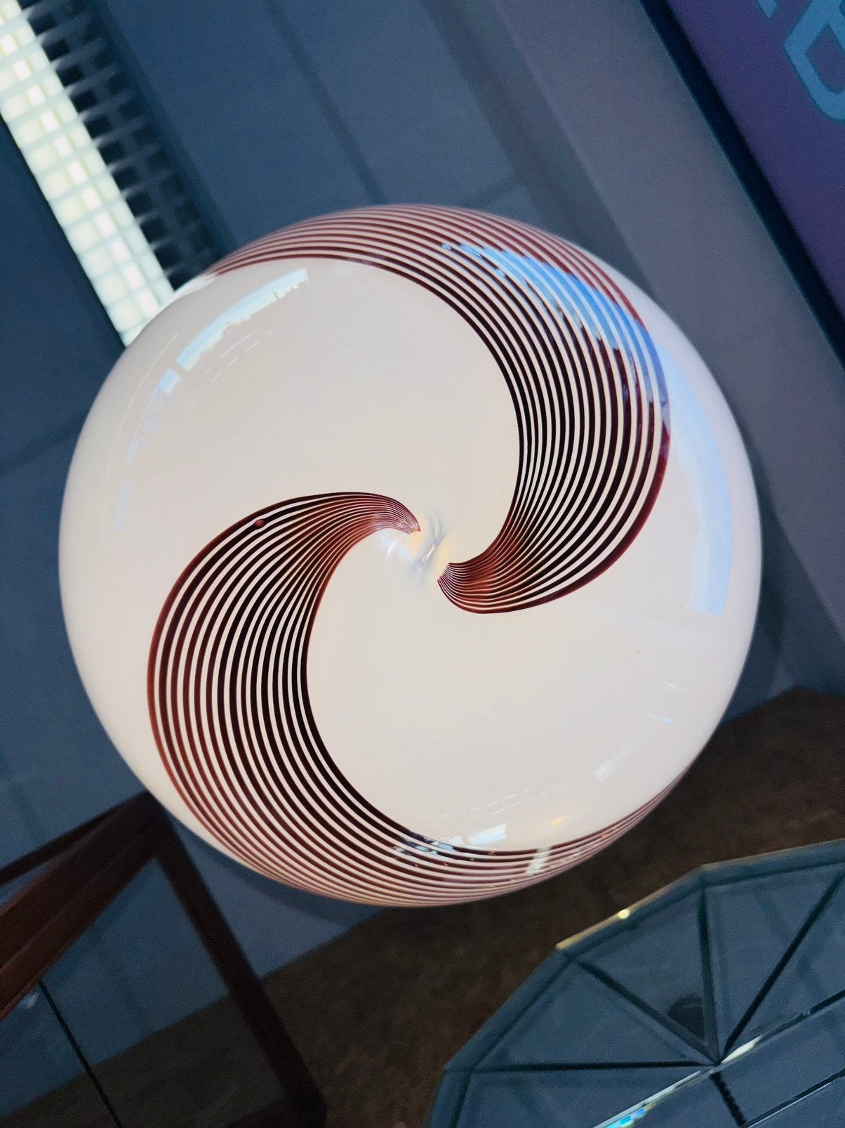 Vintage Lamperti Murano Swirl hanglamp design lamp, Ophalen, A, A, A