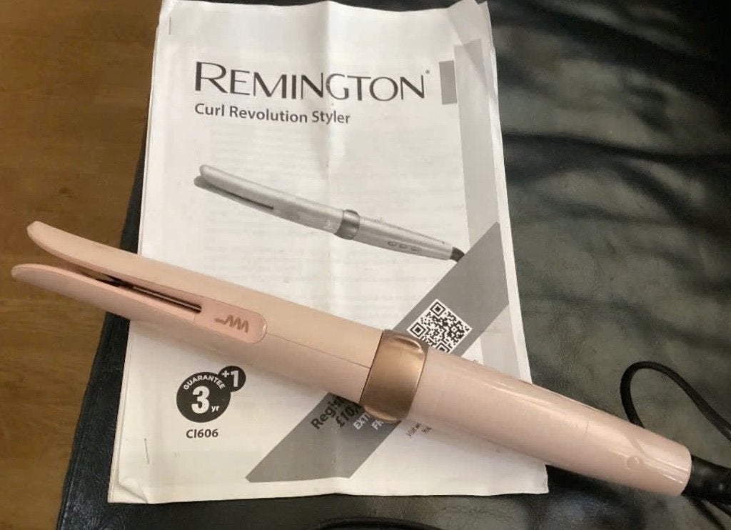 Krultang REMINGTON CURL REVOLUTION STYLER, Ophalen of Verzenden, Zo goed als nieuw, Krultang of Stijltang