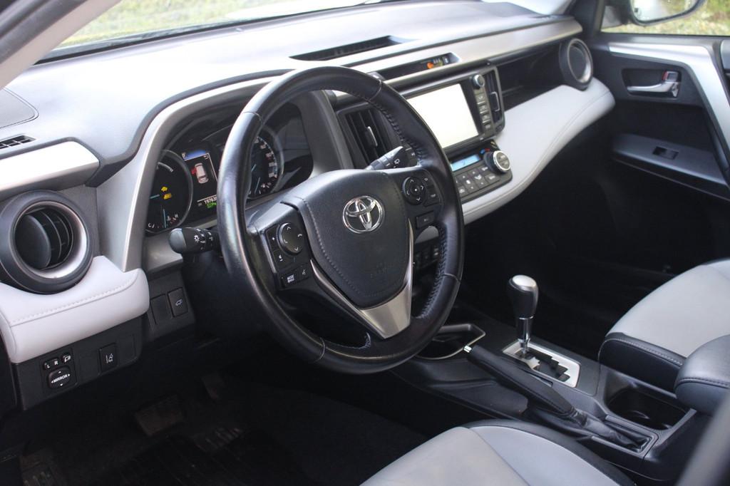 Toyota RAV4 2.5 Hybrid AWD Executive | LEER, CAMERA, NAVI, E, Automaat, Gebruikt, Euro 6, Zwart