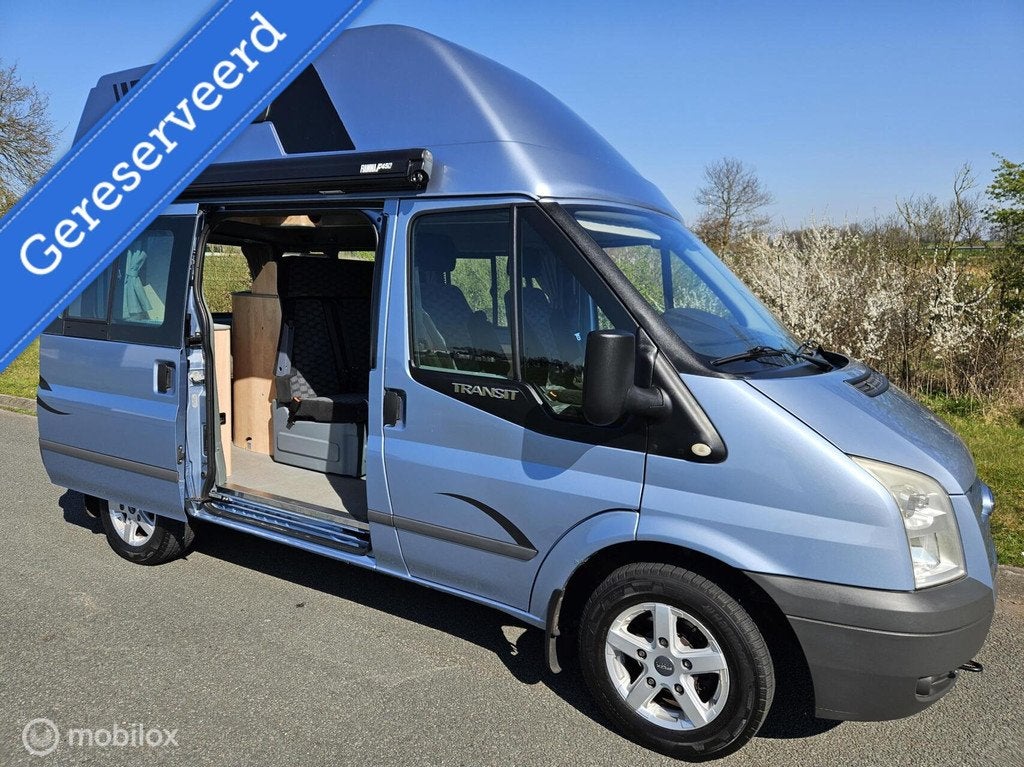 Westfalia TRANSIT-NUGGET buscamper 140PK ☆Euro4, Airco☆, Buscamper of Camperbus, Bedrijf, Westfalia, Koelkast