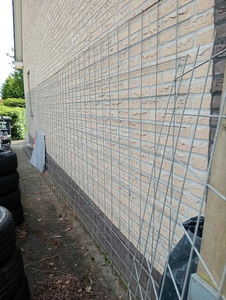 Gaaspaneel 4 Stuks, Tuin en Terras, Gaas en Draad, Ophalen of Verzenden, Minder dan 10 meter