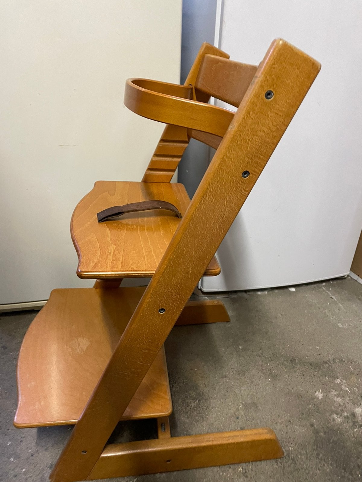 Stokke tripp trapp stoel met newborn set, Ophalen, Gebruikt, Meegroeistoel
