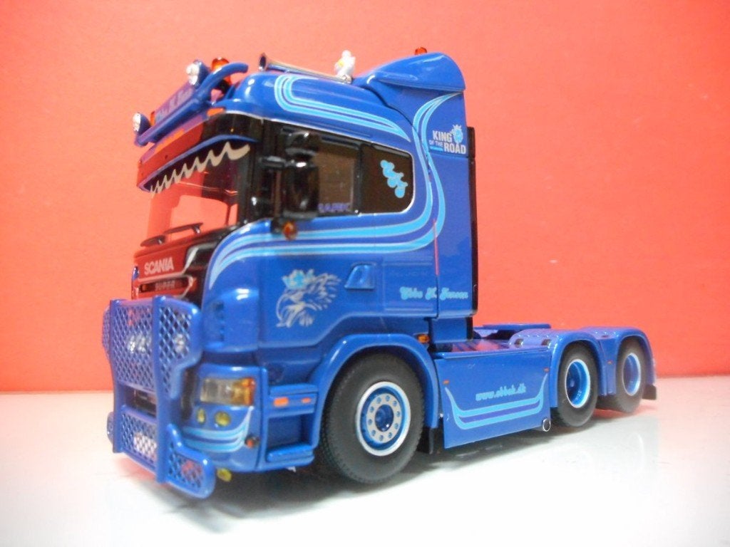 WSI SCANIA HIGHLINE EBBE K. JENSEN, DENEMARKEN 01-5012, Ophalen of Verzenden, Nieuw, Bus of Vrachtwagen, Wsi