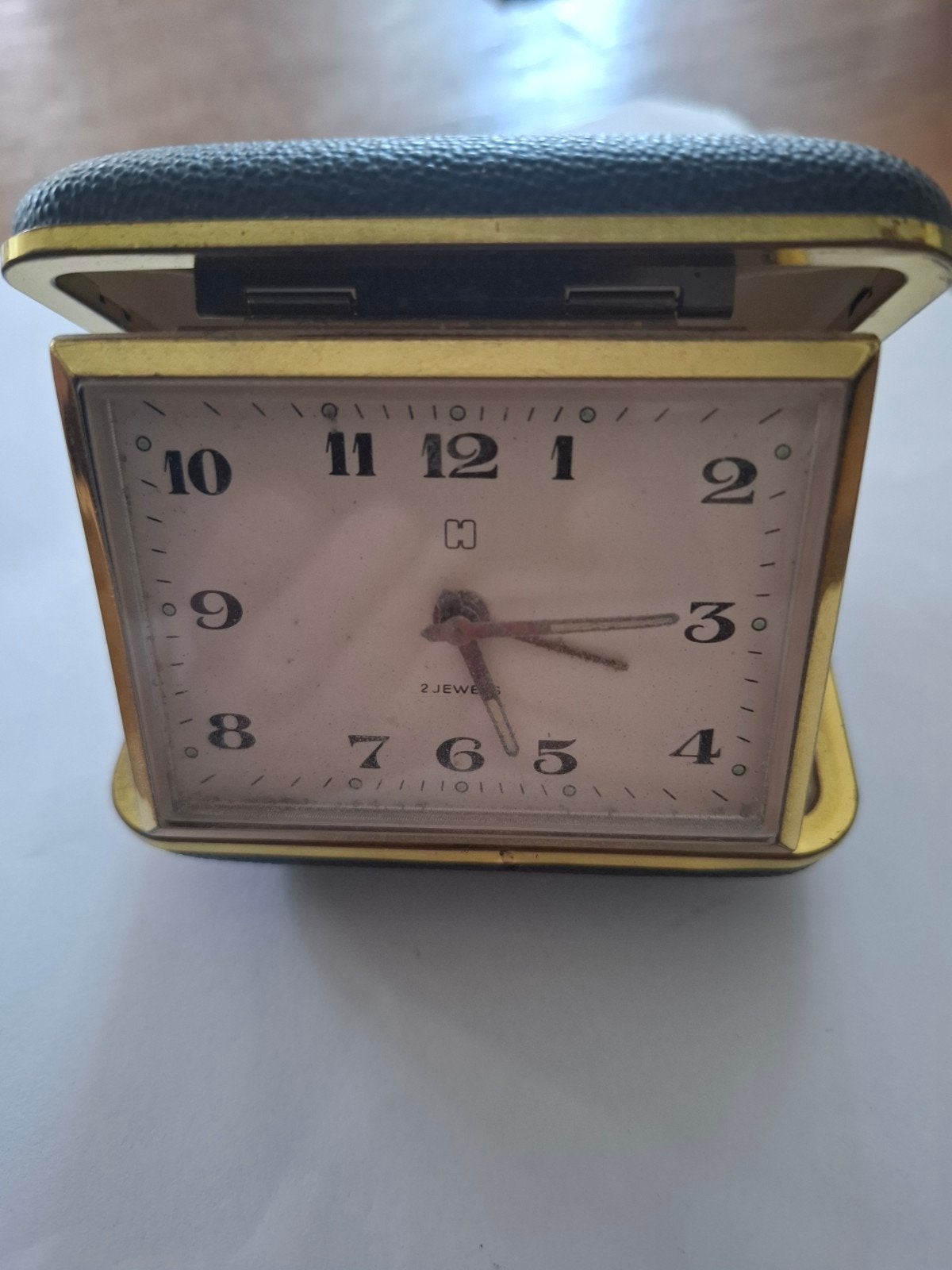 Junghans Hema reiswekker - Vintage, Ophalen of Verzenden