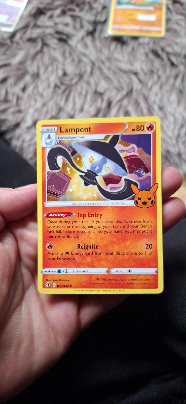 Lampent Promo (Trick or Trade Halloween), Ophalen of Verzenden, Zo goed als nieuw, Losse kaart