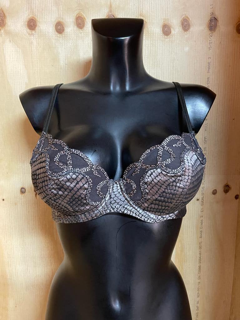 Louisa bracq push up bh 65b en 80b divine, Verzenden, Bruin, BH