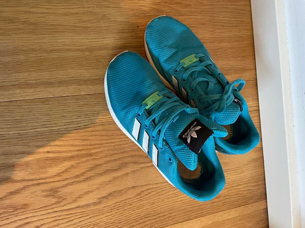 Adidas ZX Flux Sneakers - Maat 38, Ophalen of Verzenden, Gedragen, Blauw, Sneakers of Gympen