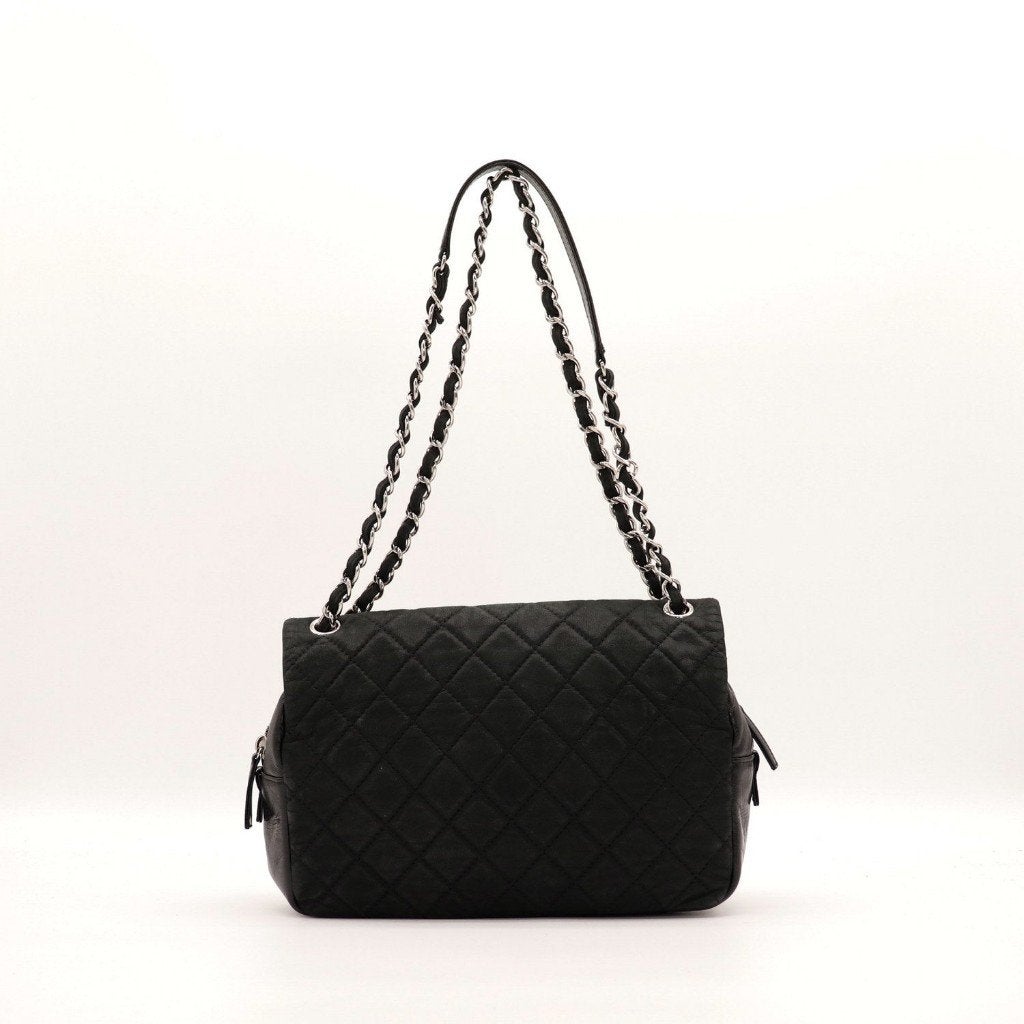 Chanel Timeless schoudertas, Verzenden, Gebruikt, Zwart, Schoudertasje
