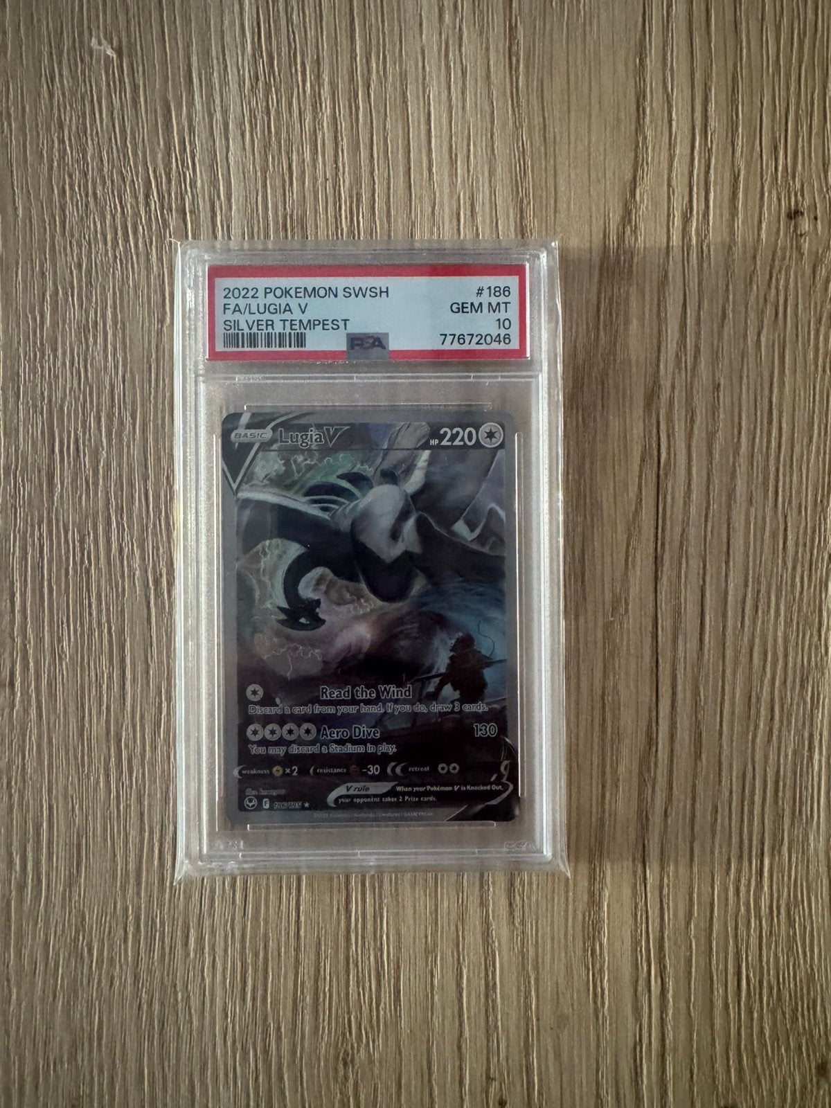 Lugia V Psa10, Ophalen of Verzenden, Zo goed als nieuw