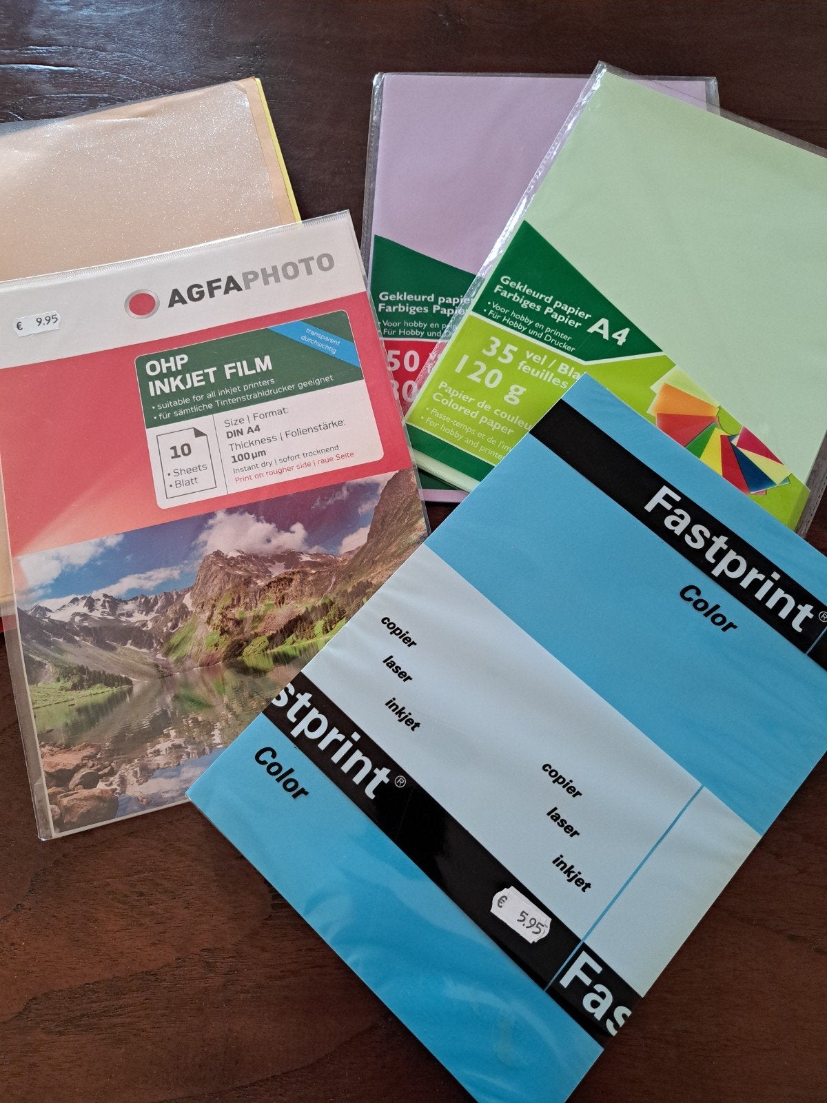 Papier om te knutselen of printen, Ophalen, Nieuw