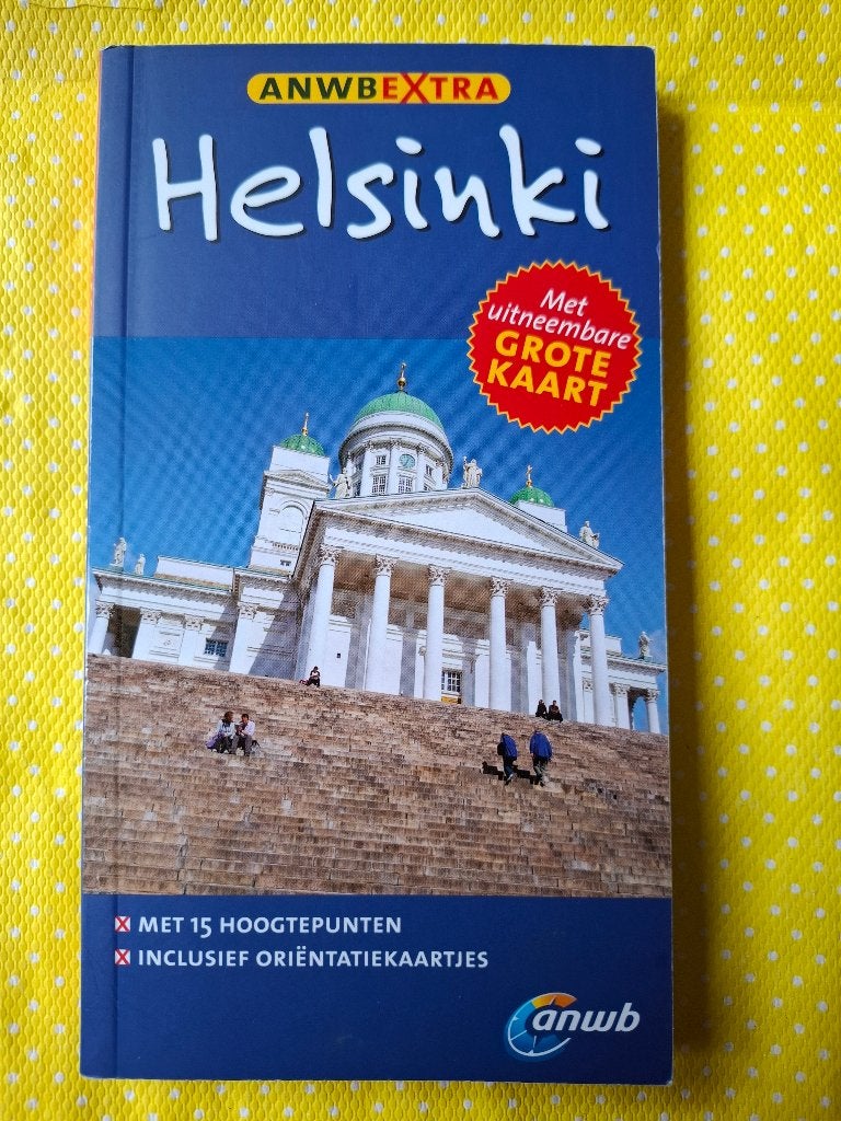 ANWB Extra Helsinki Reisgids - Met uitneembare kaart, Onbekend, Europa, Ophalen of Verzenden, Zo goed als nieuw
