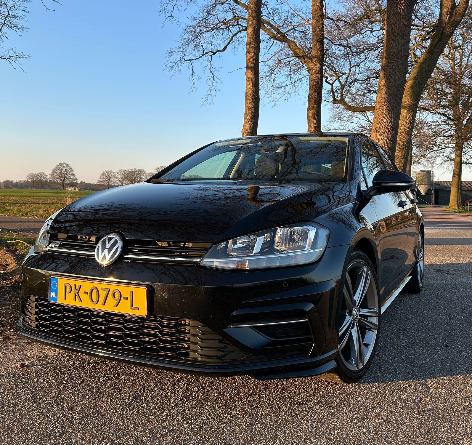 Volkswagen Golf 1.0 TSI 110 PK - R-Line - Panoramadak - 2017, Auto's, Volkswagen, Voorwielaandrijving, Zwart, Origineel Nederlands